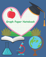 Graph Paper Notebook: Math and Science Composition Notebook for girls, Kids and Teens