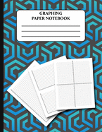 Graphing Paper Notebook: Coordinate Plane Graph Paper Grid Worksheets