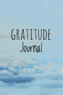 Gratitude Journal: For Daily Thanksgiving & Reflection, Gratitude Prompt, 102 Pages, 6 X 9, Professional Binding, Durable Cover - (Above the Clouds)