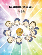 Gratitude Journal for Kids: 8.5x11 110 Pages Baseball Gratitude Journal with Prompts for Boys & Girls Sketchbook for Drawing, Sketching & Doodling Large Activity Book