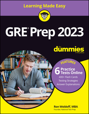 GRE Prep 2023 for Dummies with Online Practice - Woldoff, Ron