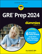 GRE Prep 2024 for Dummies with Online Practice