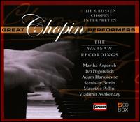 Great Chopin Performers: The Warsaw Recordings - Adam Harasiewicz (piano); Halina Czerny-Stefanska (piano); Ivo Pogorelich (piano); Jean-Marc Luisada (piano);...