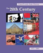 Great Events from History: The 20th Century, 1971-2000: Print Purchase Includes Free Online Access