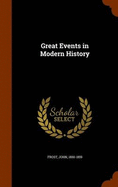 Great Events in Modern History