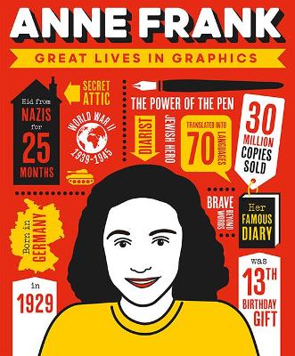 Great Lives in Graphics: Anne Frank - Button, Books