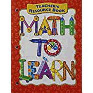 Great Source Math to Learn: Teacher Resource Binder