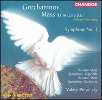 Grechaninov: Mass 'Et in terra pax'; Symphony No. 2 - Anatoli Obraztsov (bass); Ludmila Golub (organ); Russian State Symphony Capella (choir, chorus);...