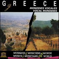 Greece: Vocal Monodies - Various Artists