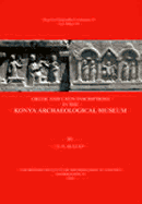 Greek and Latin Inscriptions in the Konya Archaeological Museum - McLean, B H