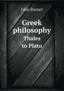 Greek philosophy : Thales to Plato.