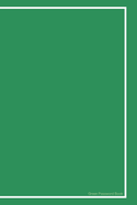 Green Password Book: Internet Password Organizer Log Book/ This password keeper is separated into Categories- Simple Design, Large Format, Flexible Soft Glossy Cover. Green/White Trim