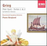 Grieg: Peer Gynt Suites 1 & 2; Symphonic Dances - Bournemouth Symphony Orchestra; Paavo Berglund (conductor)