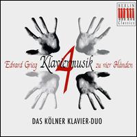 Grieg: Piano Music for Four Hands - Elzbieta Kalvelage (piano); Klner Klavier-Duo; Michael van Krcker (piano)
