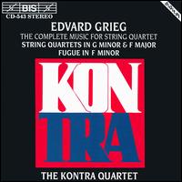 Grieg: The Complete Music for String Quartet - Kontra Quartet