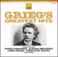 Grieg's Greatest Hits - Eugene List (piano); Isabel Mourao (piano); Murray Dickie (tenor); Stuttgart Philharmonic Orchestra