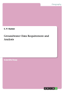 Groundwater Data Requirement and Analysis