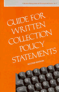 Guide for Written Collection Policy Statements