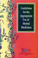 Guidelines for the Appropriate Use of Herbal Medicines [Op]