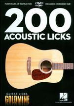 Guitar Licks Goldmine: 200 Acoustic Guitar Licks - 