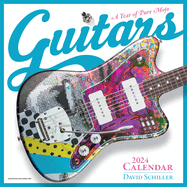 Guitars Wall Calendar 2024: a Year of Pure Mojo