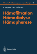 Hmofiltration, Hmodialyse, Hmapherese