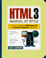 H.T.M.L.Manual of Style - Aronson, Larry