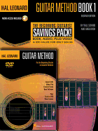 Hal Leonard Guitar Method Beginner's Pack: Book 1 with Online Audio + DVD