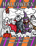 Halloween: A Calming Coloring Book for All Ages