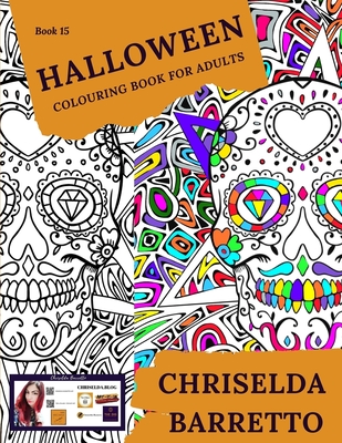 Halloween: Colouring Book For Adults - Barretto, Chriselda