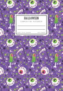 Halloween Composition Notebook: Writing Journal College Ruled School Supplies for Student