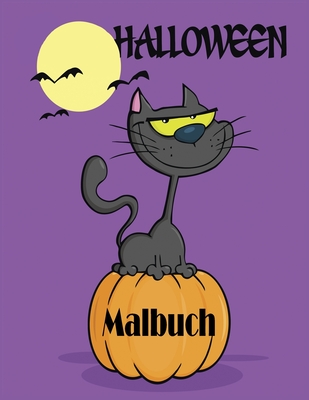 Halloween Malbuch: Kleinkinder Halloween Buch, 8-12 Jahre, mit: Tricks Zauber Monster - Gudrun Salzmann