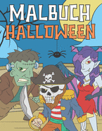 Halloween Malbuch: Malblock f?r Kinder 4-8 Jahre