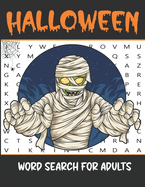 Halloween Word Search For Adults: 40 Large Print Word Search Puzzles Fun For Adults and Teens