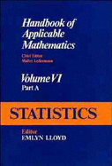 Handbook of Applicable Mathematics, Statistics - Ledermann, Walter (Editor), and Lloyd, Emlyn (Editor)