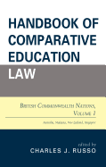 Handbook of Comparative Education Law: British Commonwealth Nations