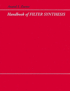 Handbook of filter synthesis