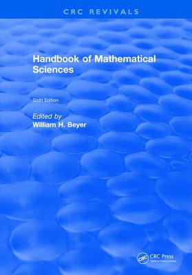 Handbook of Mathematical Science - Beyer, William H.