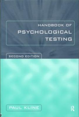 Handbook of Psychological Testing - Kline, Paul