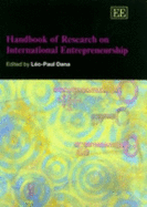 Handbook of Research on International Entrepreneurship