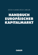 Handbuch Europaischer Kapitalmarkt