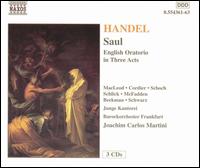 Handel: Saul - Barbara Schlick (soprano); Claron McFadden (soprano); David Cordier (counter tenor); Gotthold Schwarz (vocals);...