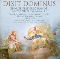 Handel, Scarlatti: Dixit Dominus - Brook Street Band; Elin Manahan Thomas (soprano); Esther Brazil (soprano); Guy Cutting (tenor); Matthew Brook (bass);...