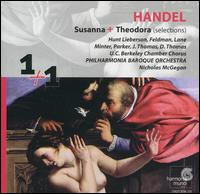 Handel: Susanna (Highlights); Theodora (Highlights) - David Thomas (bass); Drew Minter (counter tenor); Jeffrey Thomas (tenor); Jennifer Lane (mezzo-soprano);...