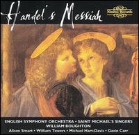 Handel's Messiah - Alison Smart (soprano); Gavin Carr (baritone); Michael Hart-Davis (tenor); William Towers (counter tenor);...