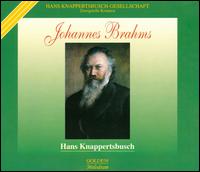 Hans Knappertsbusch conducts Johannes Brahms - Clifford Curzon (synclavier); Lucretia West (contralto); Orchester Wiener Akademie (choir, chorus);...