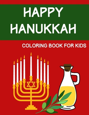 Hanukkah Coloring Book For Kids: Jewish Colouring Book Perfect Gift For Toddlers - Summer, Silver