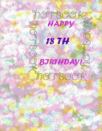 Happy 18Th Birthday !: each page will be better than the previous one !!!