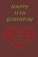 Happy 21th Birthday: Each page will be better than the previous one !!!