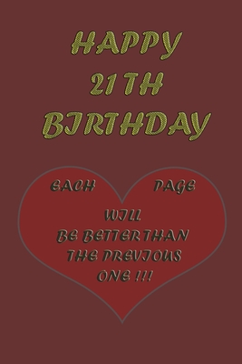 Happy 21th Birthday: Each page will be better than the previous one !!! - Printer, Awesome
